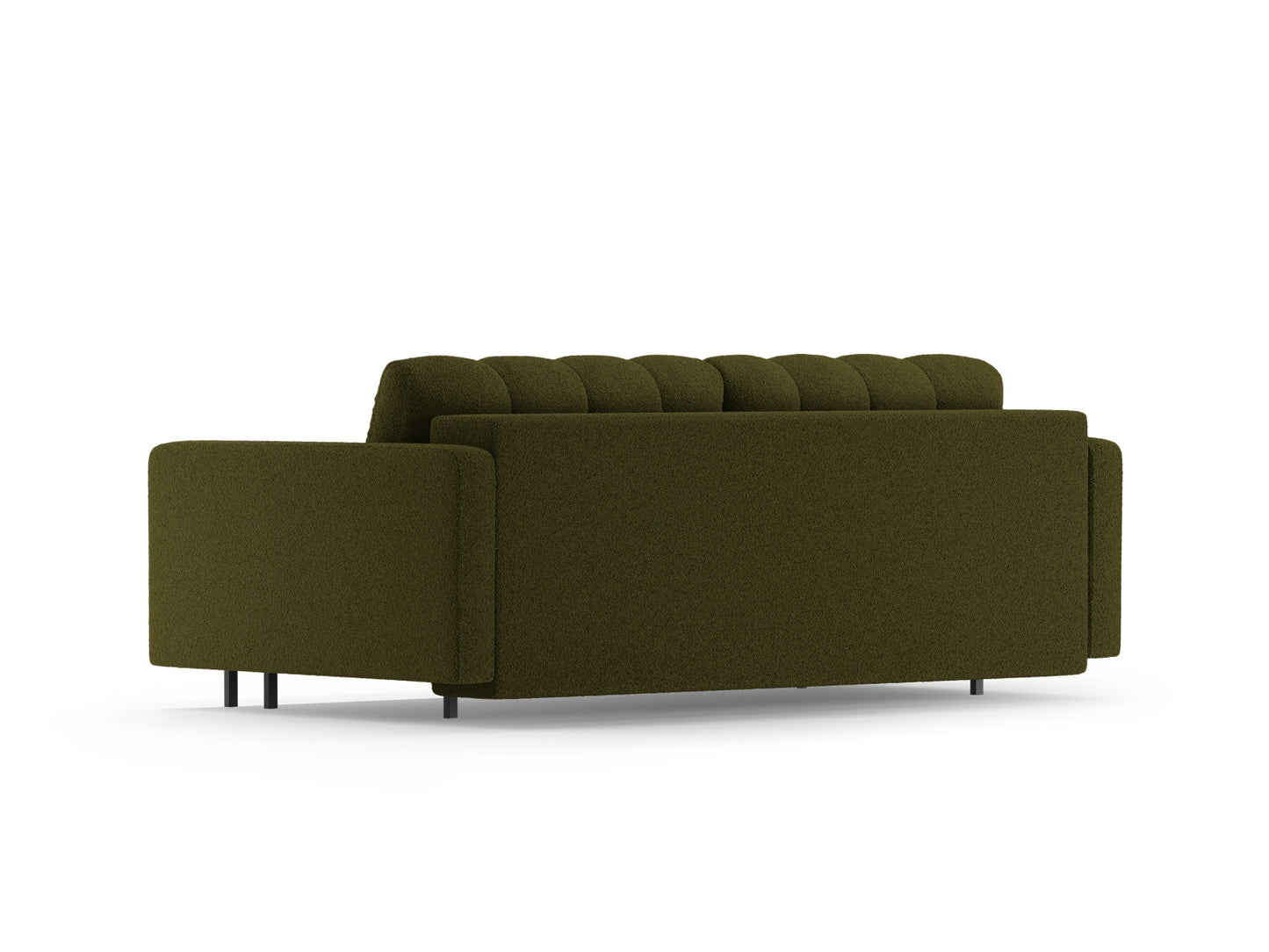 Bali Boucle Sofa With Bed Function And Box (3 Seats, 222x84x105) - Boucle - Boucle - Gallery image 2