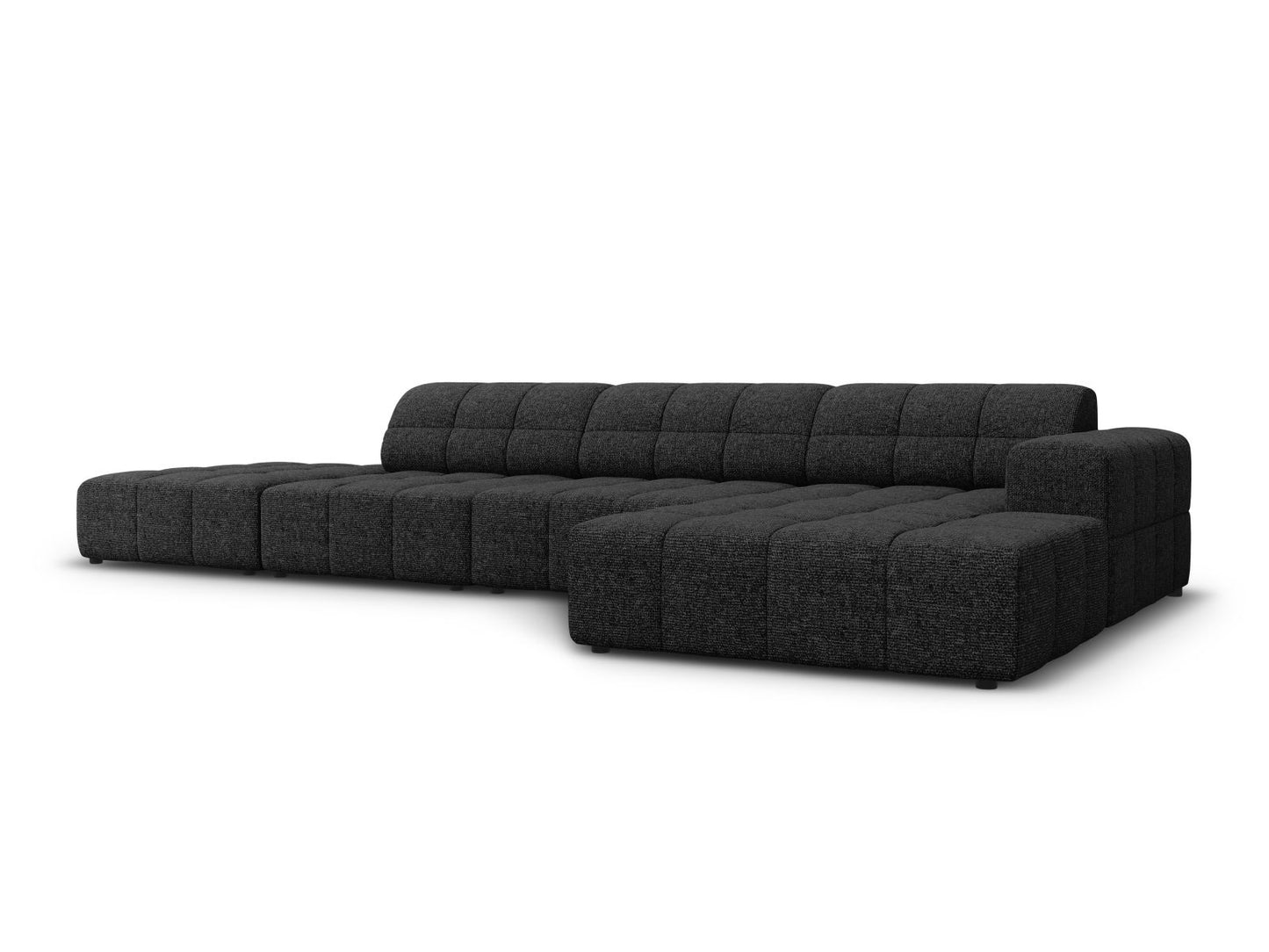 Chicago Corner Sofa (5 Seats, 348x167x78) - Haga Chenille - Gallery image 4