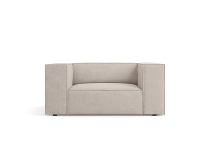 Arendal Armchair  Chenille with corduroy