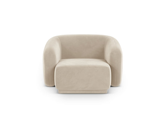 Gomera Armchair (1 Seat, 93x90x74) - Salvador Velvet