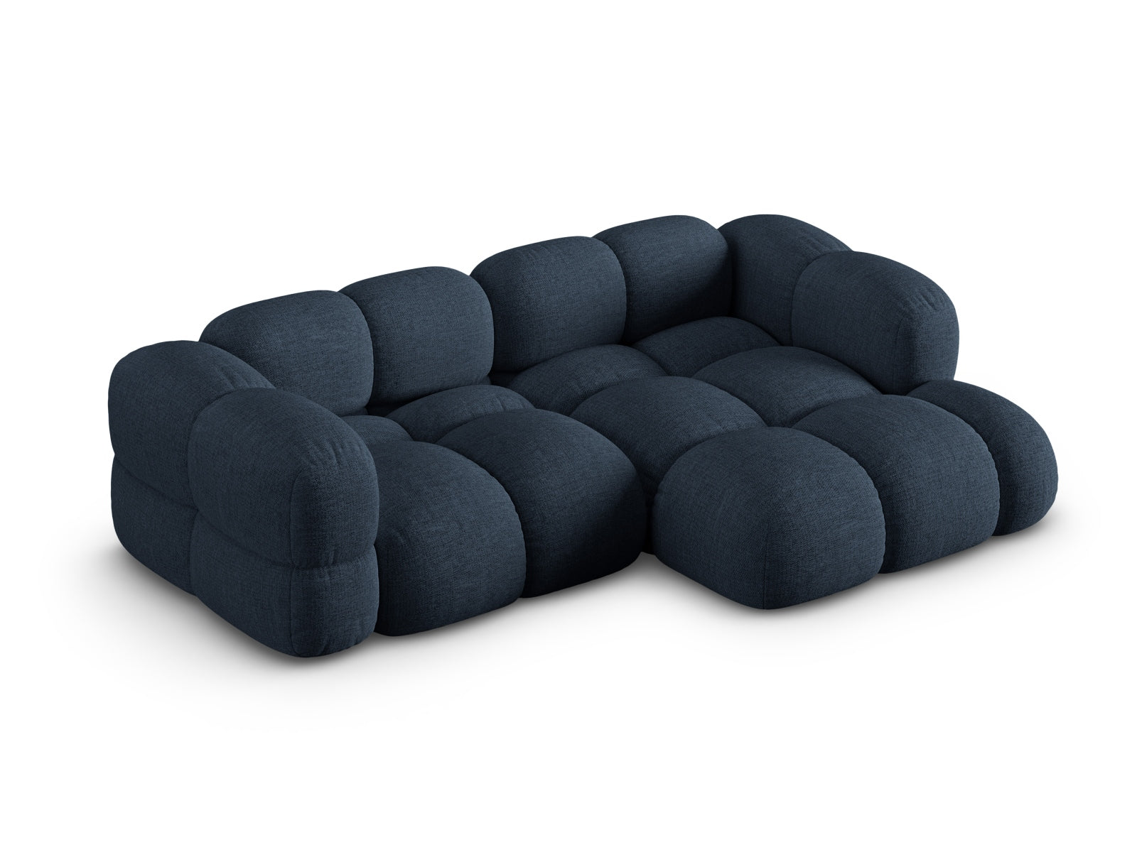 Loretto Corner Sofa - Left/Right (3 Seats, 147x250x68) - Sorella Structured Fabric - Gallery image 8