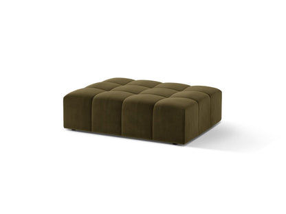 Chicago Pouf (1 Seat, 102x84x42) - Bluvel Velvet - Gallery image 3