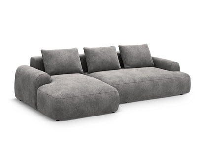 Calma Corner Sofa With Bed Function And Box (3 Seats, 275x142x84) - Velvet - Gallery image 7