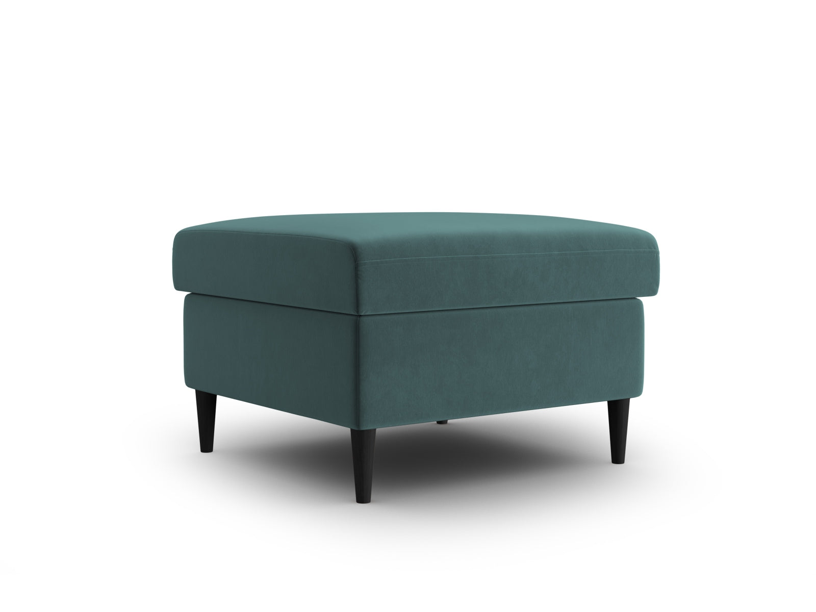 Kyoto Pouf (1 Seat, 70x70x45) - Riviera Velvet - Gallery image 8