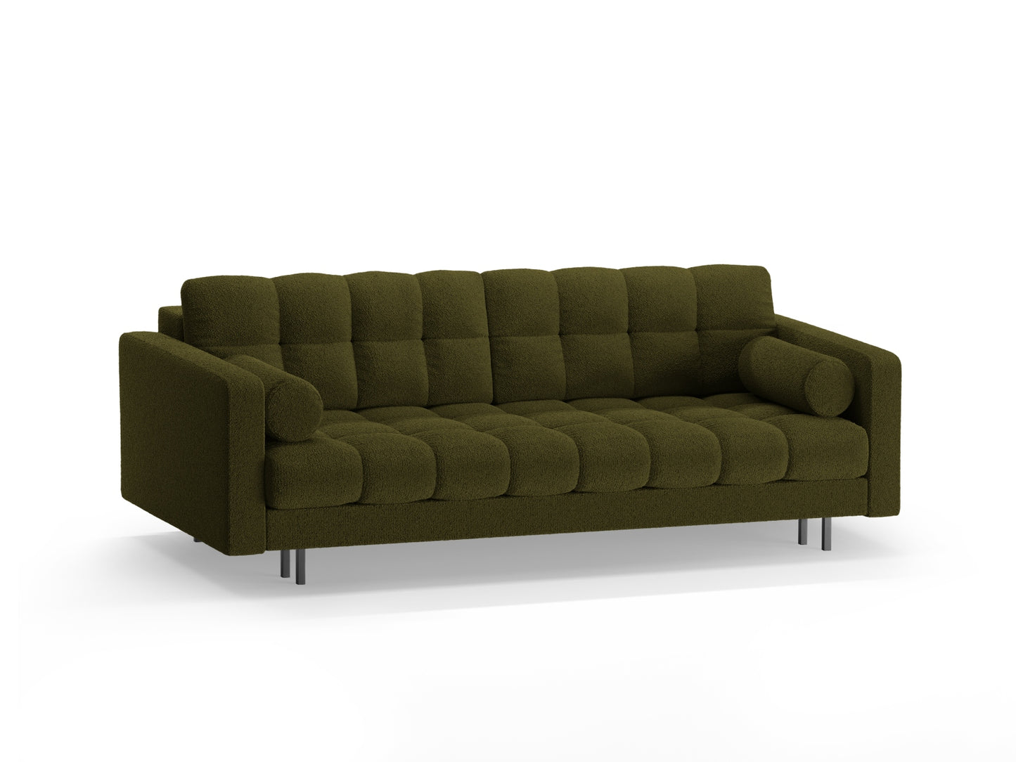 Bali Boucle Sofa With Bed Function And Box (3 Seats, 222x84x105) - Boucle - Boucle - Gallery image 4