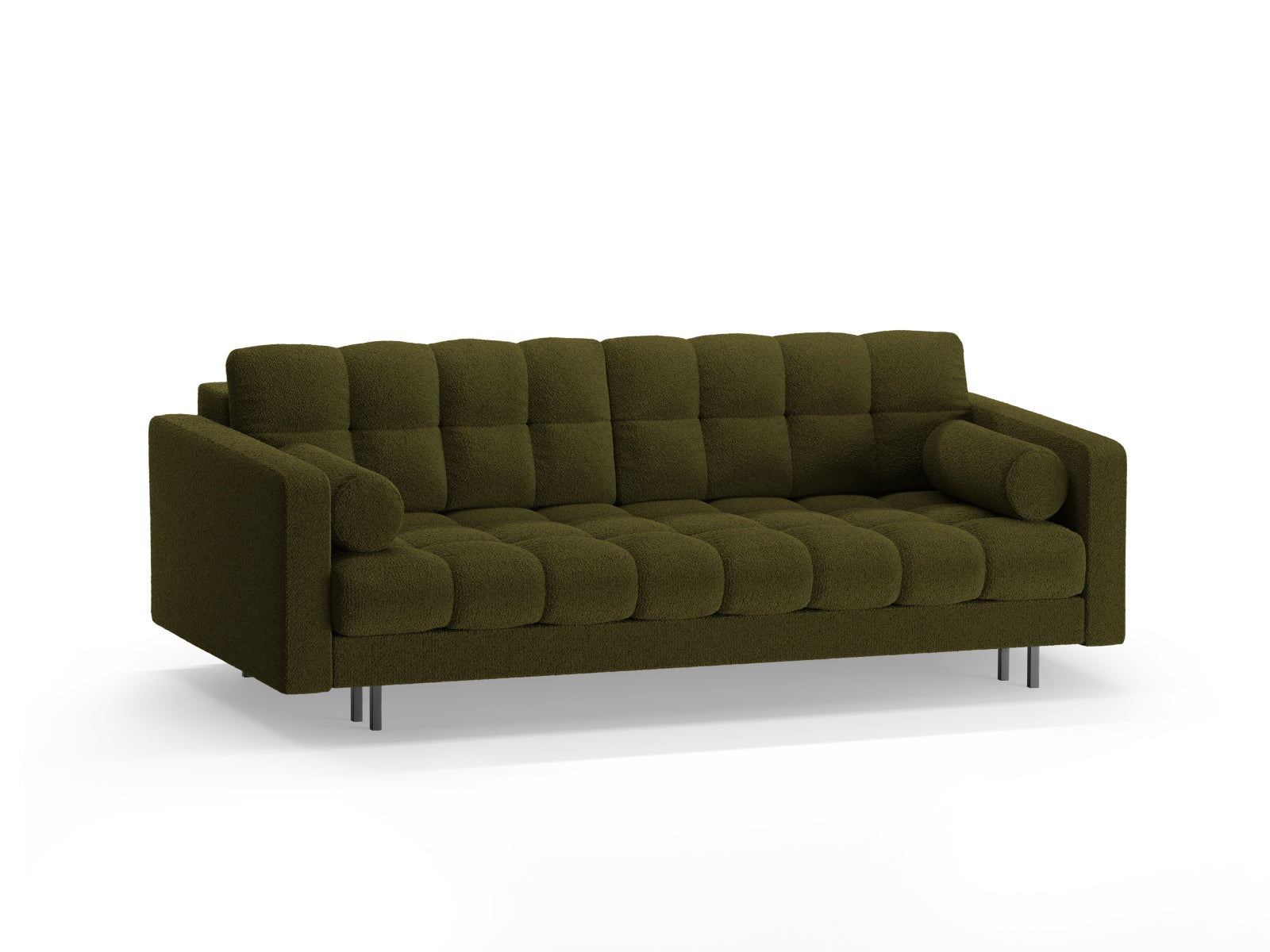 Bali Boucle Sofa With Bed Function And Box (3 Seats, 222x84x105) - Boucle - Boucle - Gallery image 4