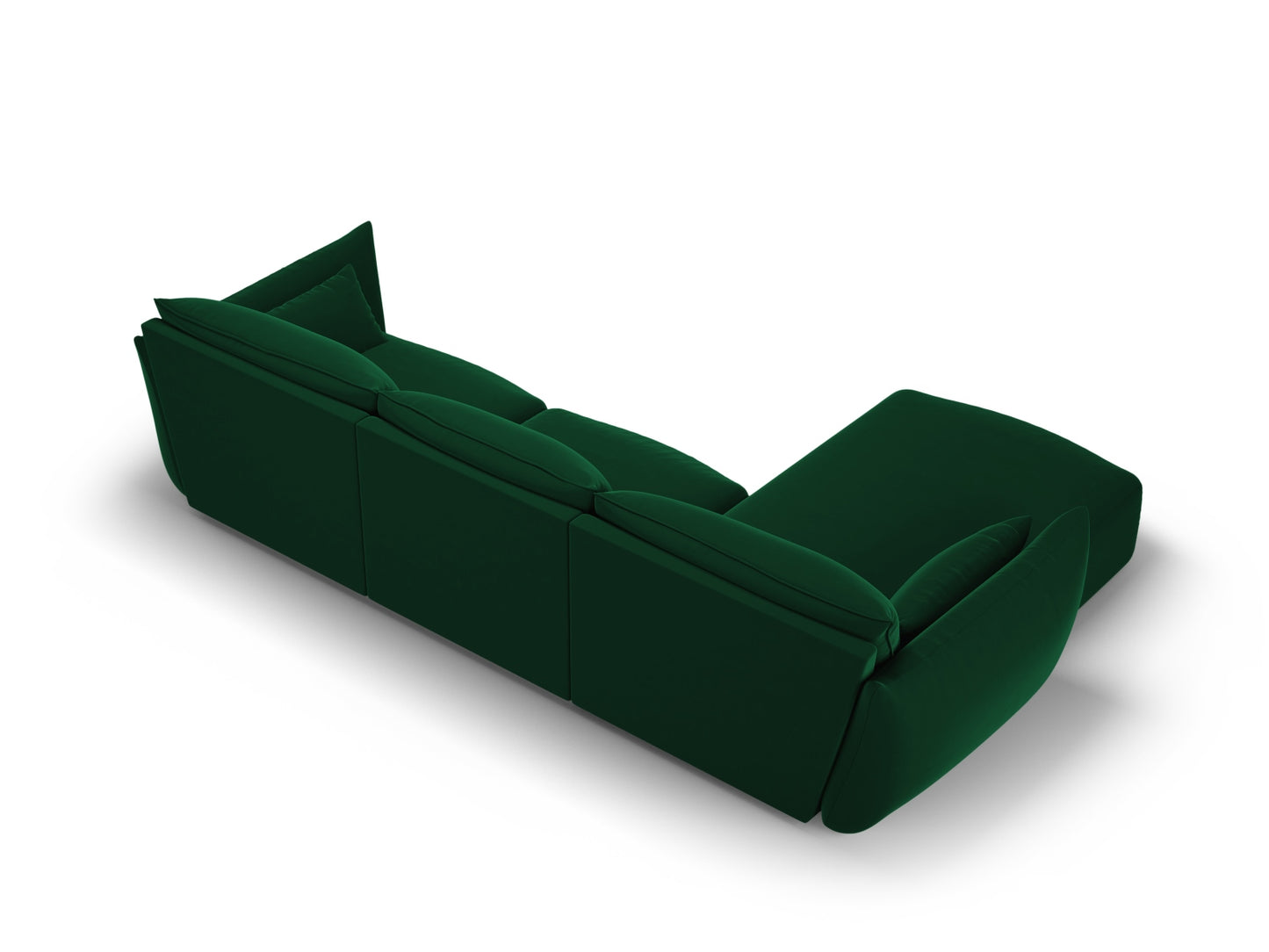 Matera Corner Sofa - Left/Right (4 Seats, 308x171x85) - Salvador Velvet - Gallery image 5
