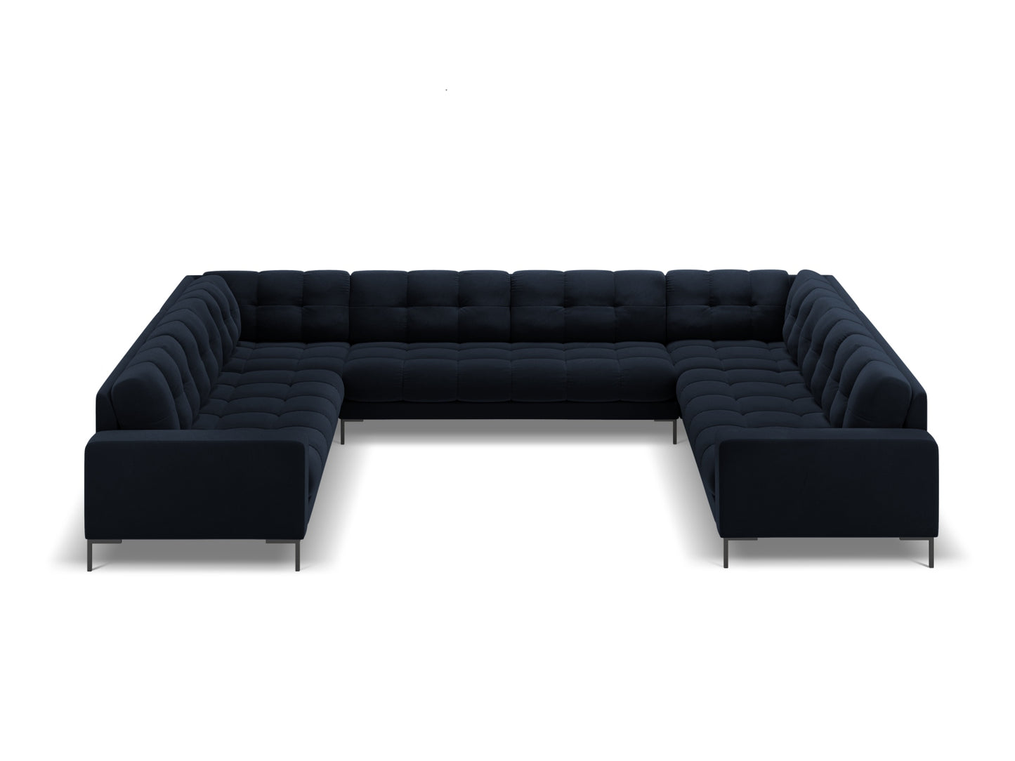 Bali Panoramic Sofa (9 Seats, 327x256x75) - Velvet - Gallery image 7