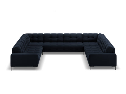Bali Panoramic Sofa (9 Seats, 327x256x75) - Velvet - Gallery image 7