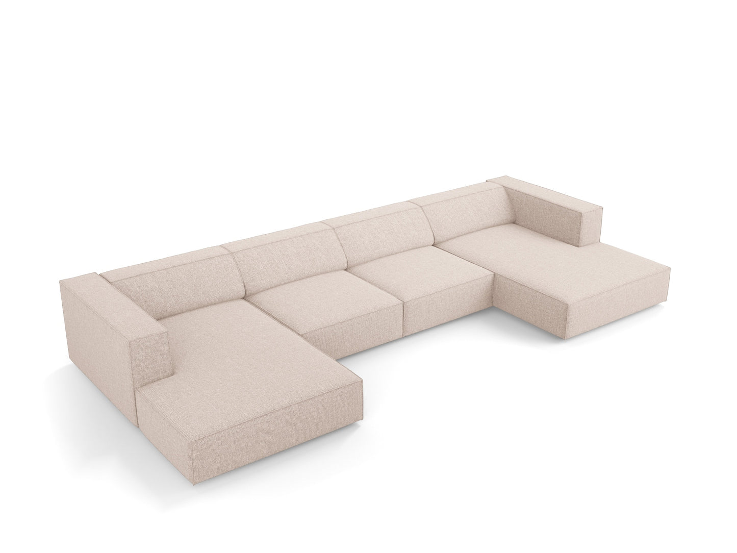 Arendal Panoramic Sofa (6 Seaters) - Chenille - Gallery image 2