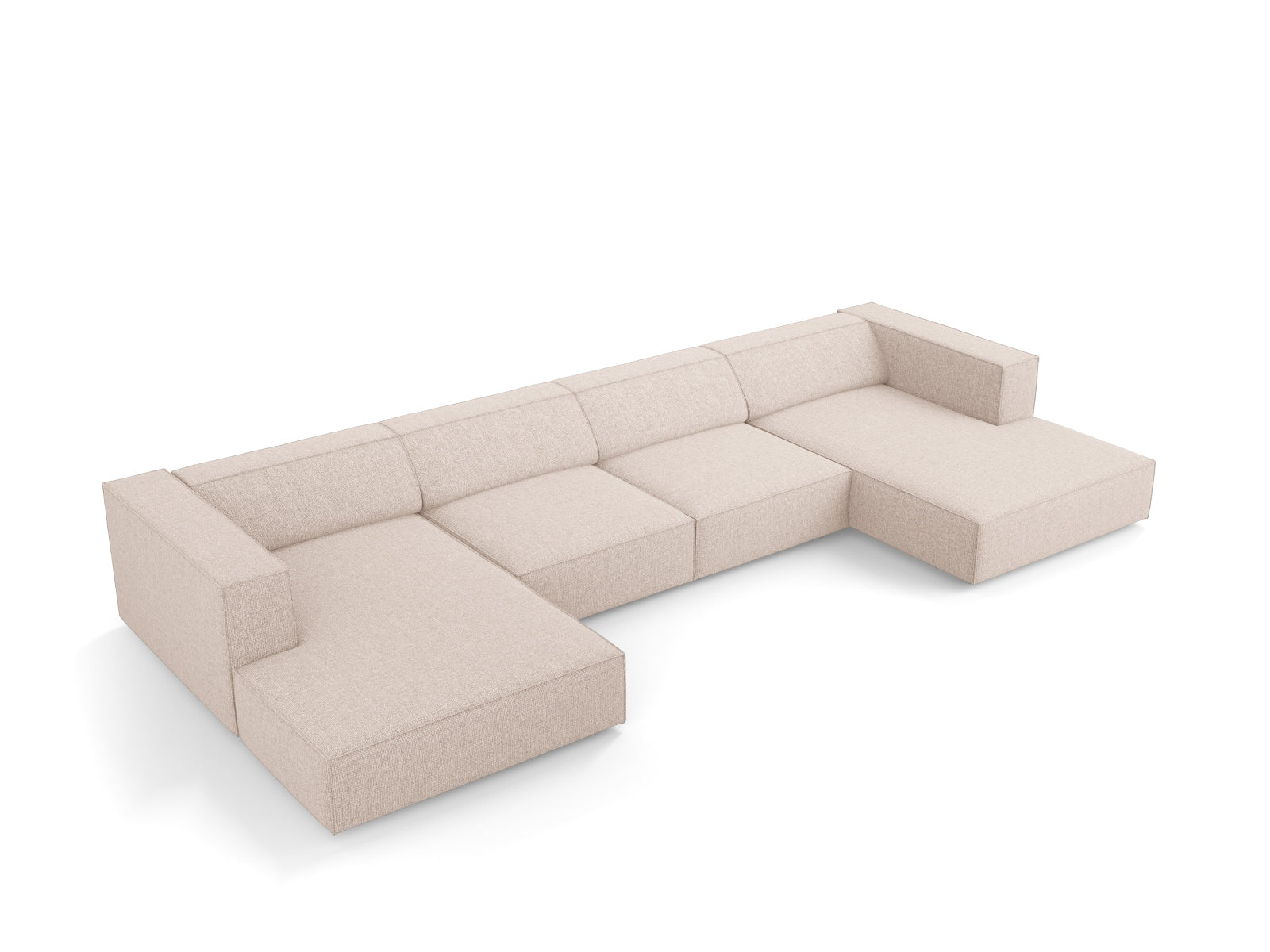 Arendal Panoramic Sofa (6 Seaters) - Chenille - Gallery image 2