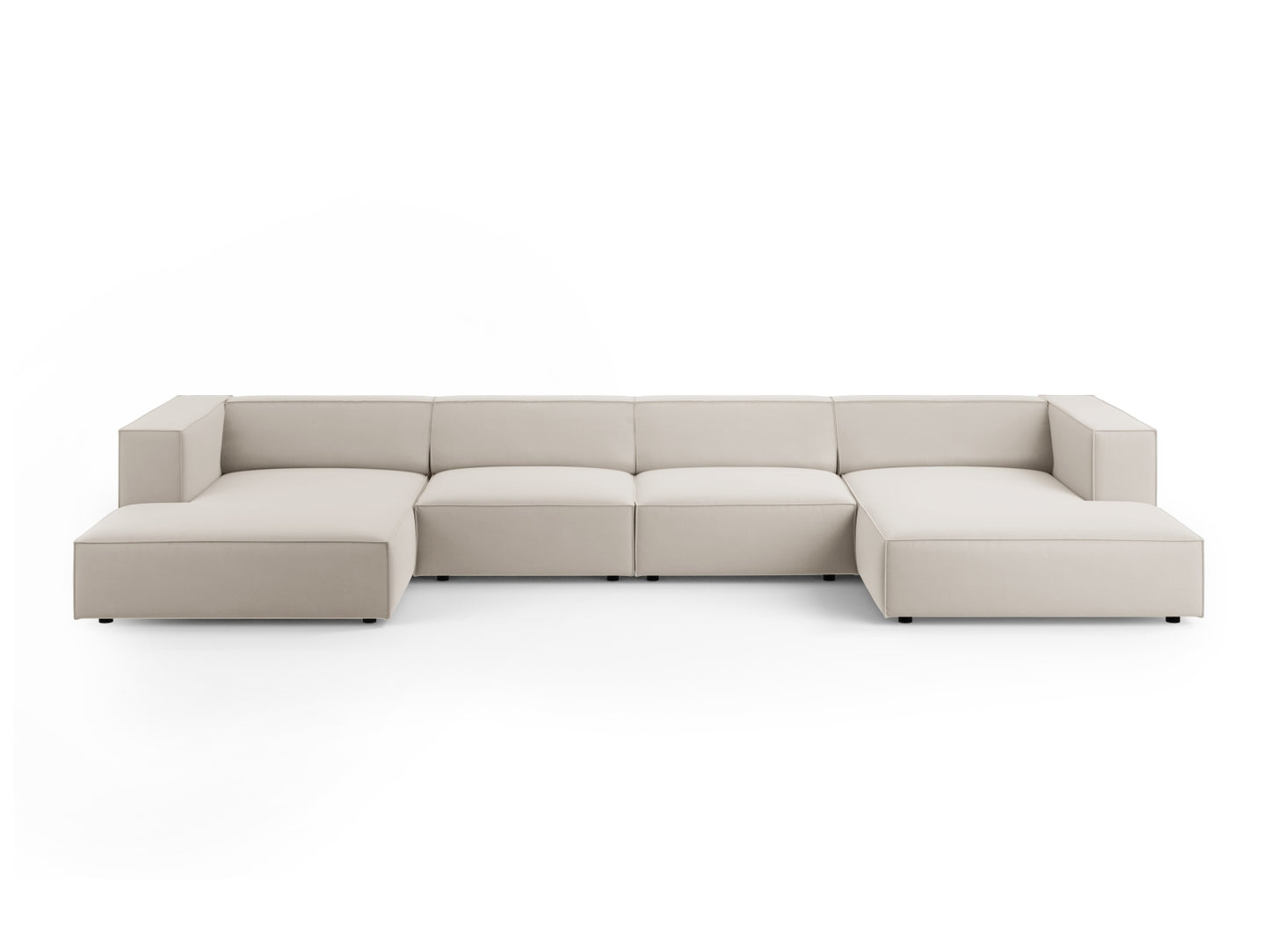 Arendal Panoramic Sofa Velvet (6 Seaters)