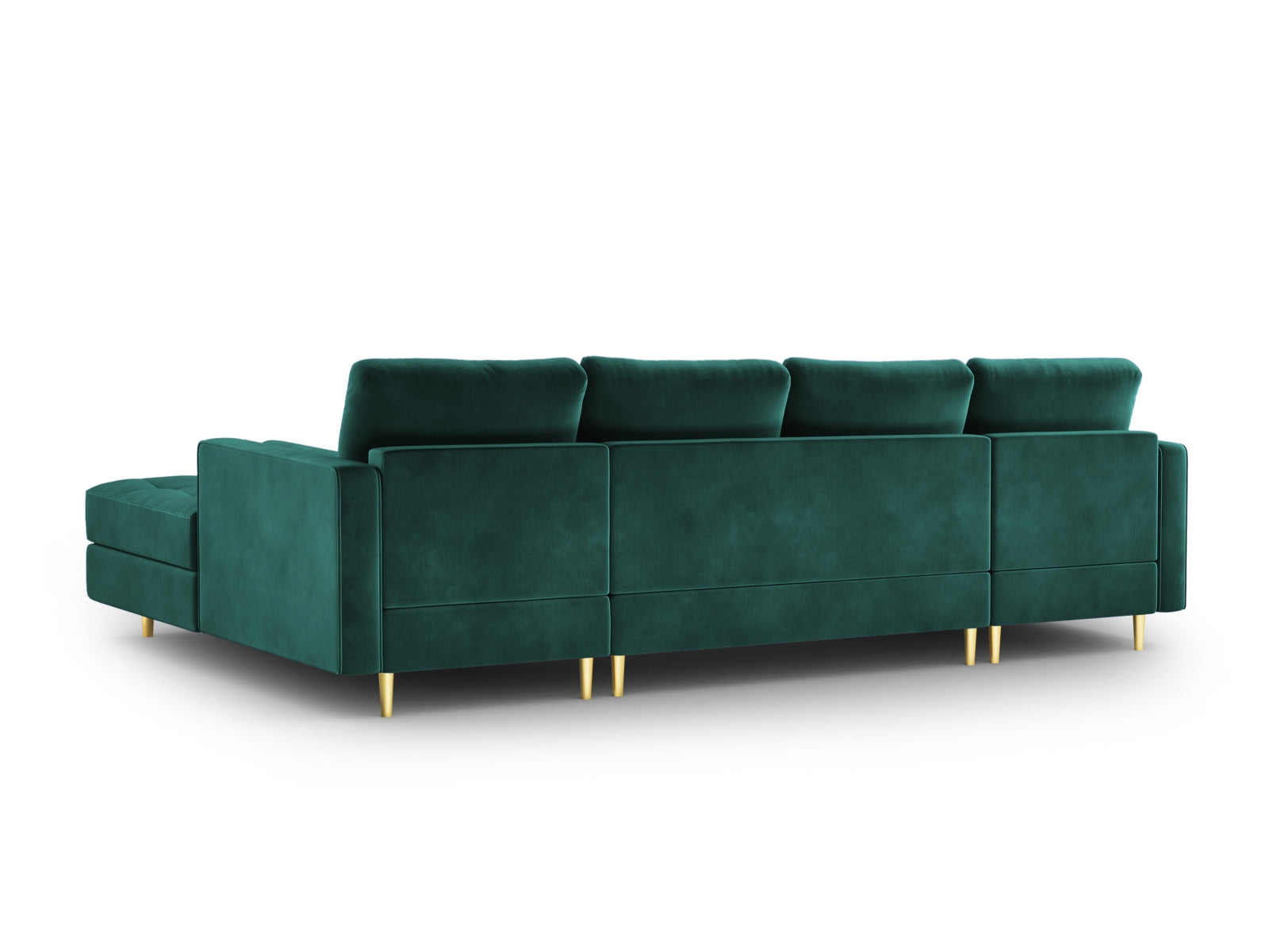 Aspen Panoramic Sofa (6 Seaters) - Velvet - Velvet - Gallery image 1