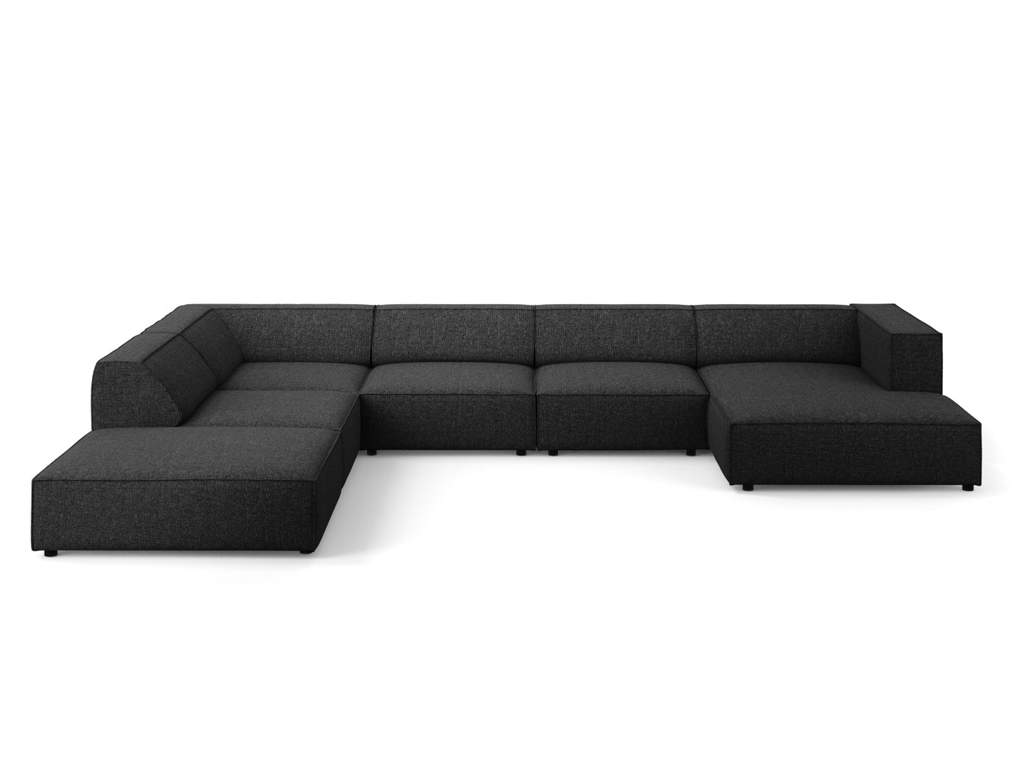 Arendal Panoramic Corner Sofa Chenille (7 Seaters)