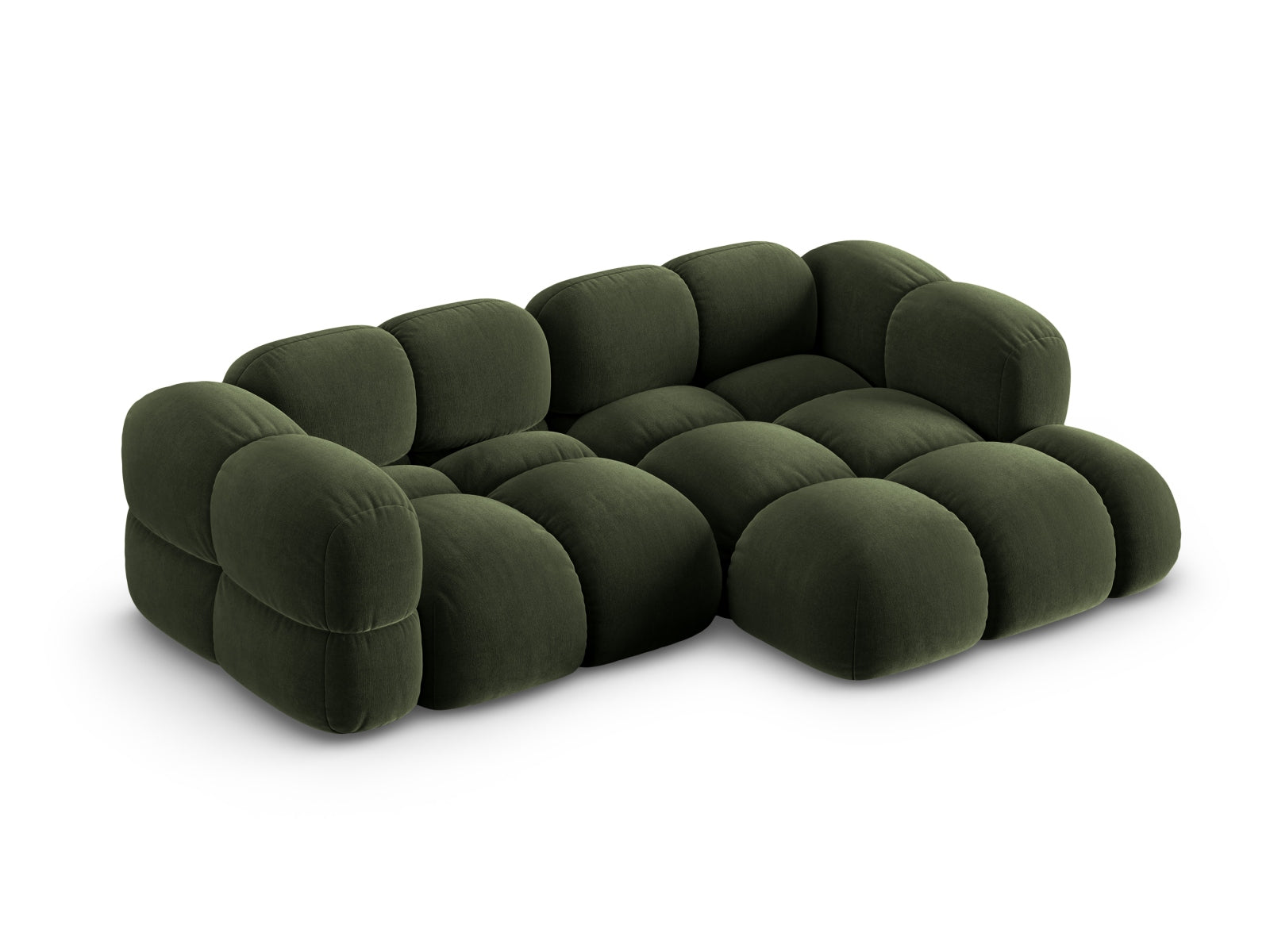 Loretto Corner Sofa - Left/Right (3 Seats, 147x250x68) - Vogue Velvet - Gallery image 8