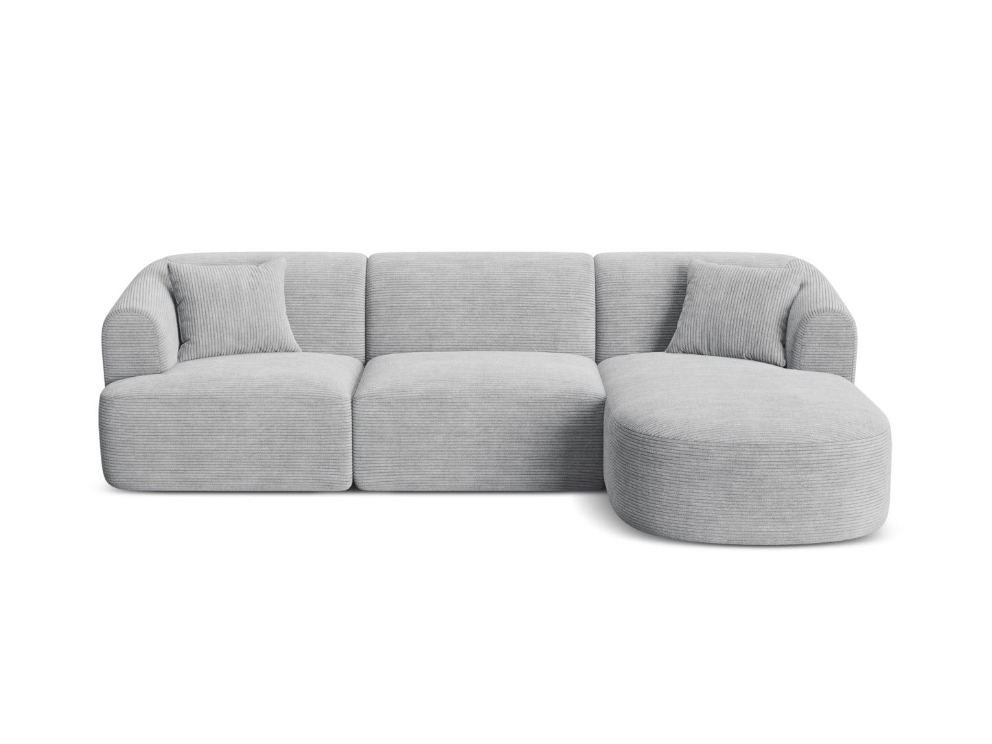 Campi Modular Corner Sofa (4 Seats, 256x156x70) - Corduroy