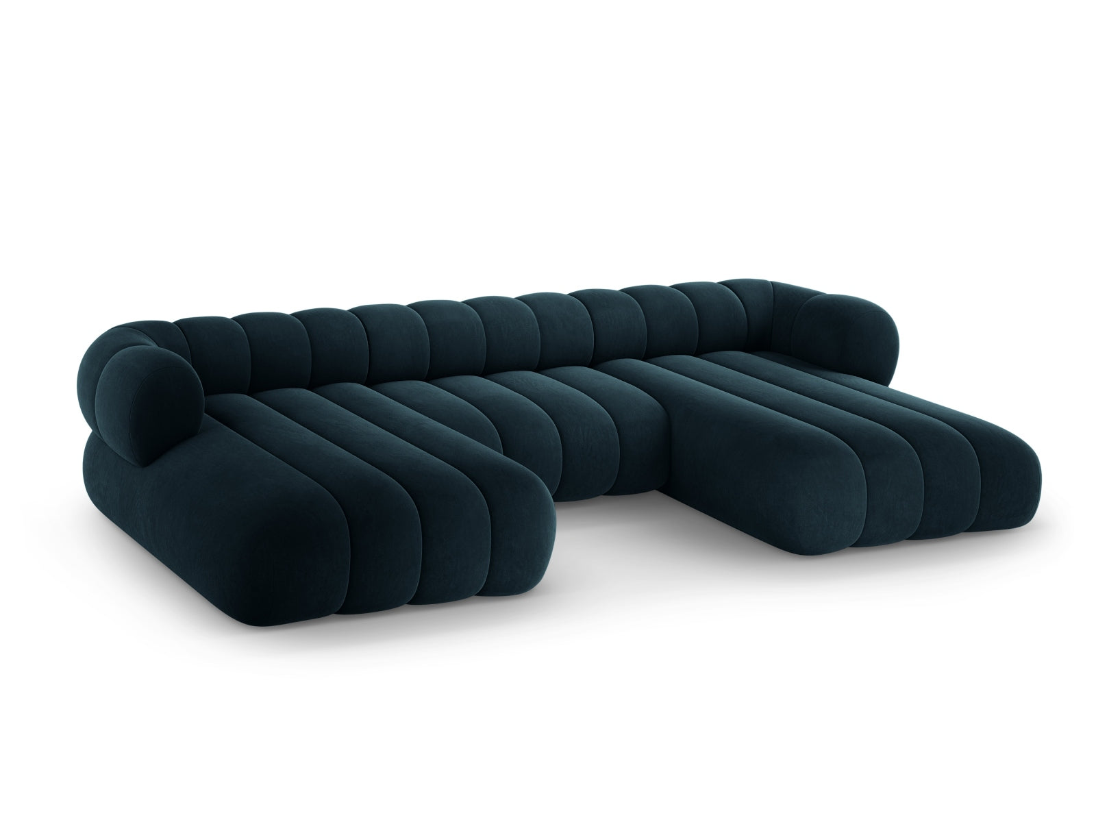 Koge Panoramic Sofa (6 Seats, 348x165x70) - Vogue Velvet - Gallery image 3