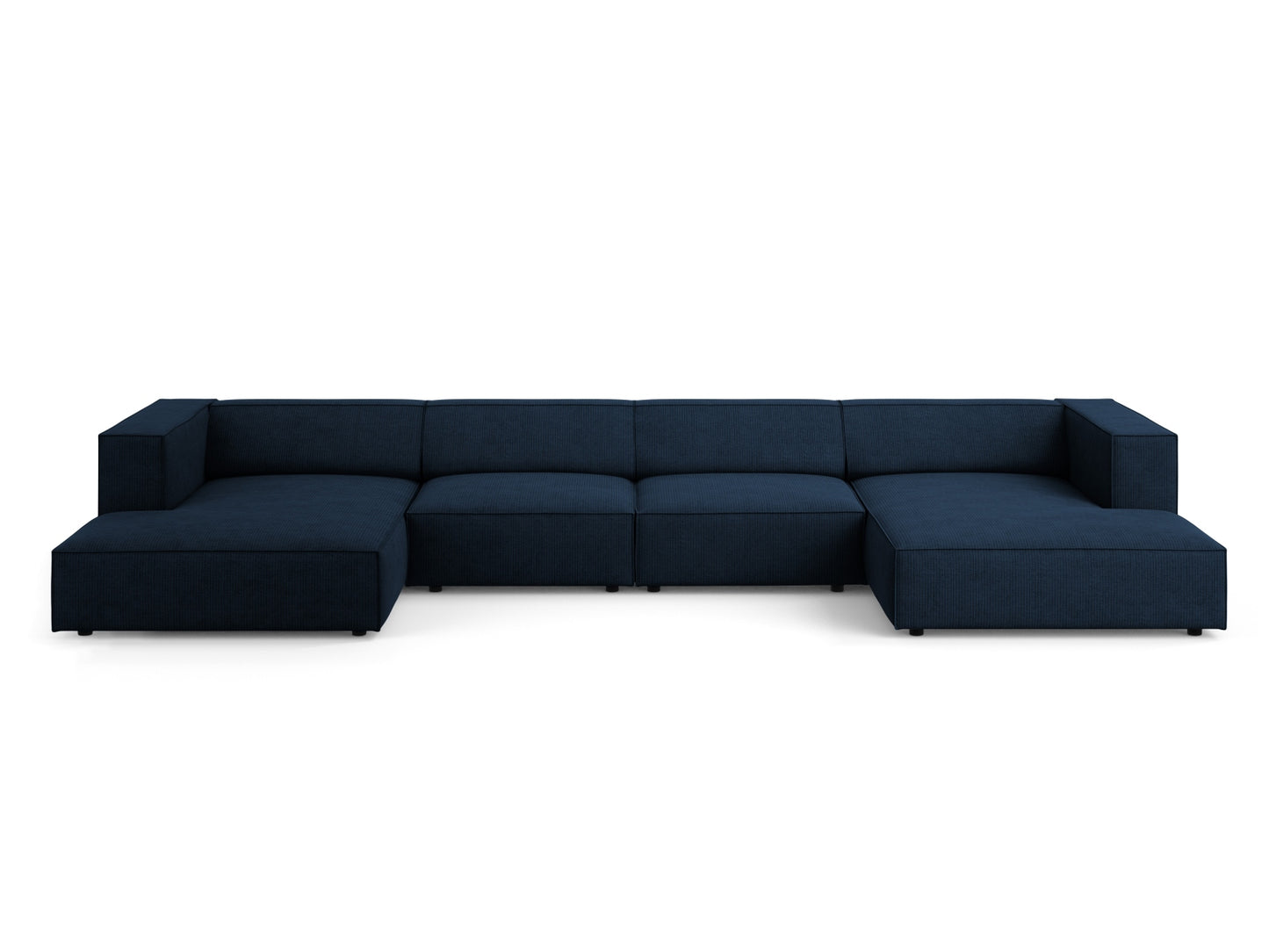 Arendal Panoramic Sofa Chenille with corduroy effect(6 Seaters)