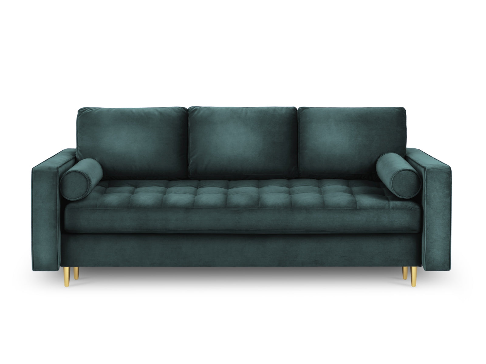 Aspen Sofa with Bed Function and Box (3 Seaters) - Velvet - Velvet - Gallery image 7