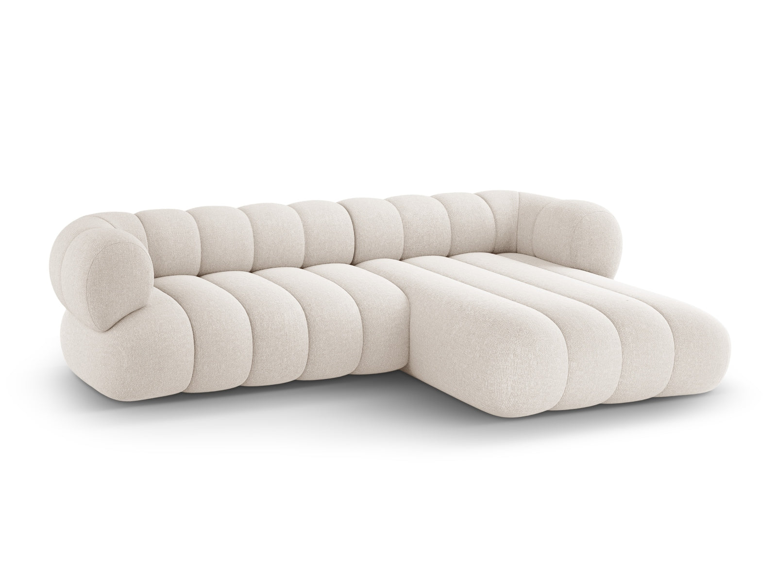 Koge Corner Sofa (5 Seats, 270x165x70) - Eden Chenille - Gallery image 8