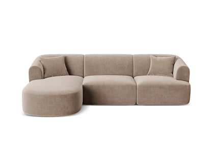Campi Modular Corner Sofa (4 Seats, 256x156x70) - Velvet