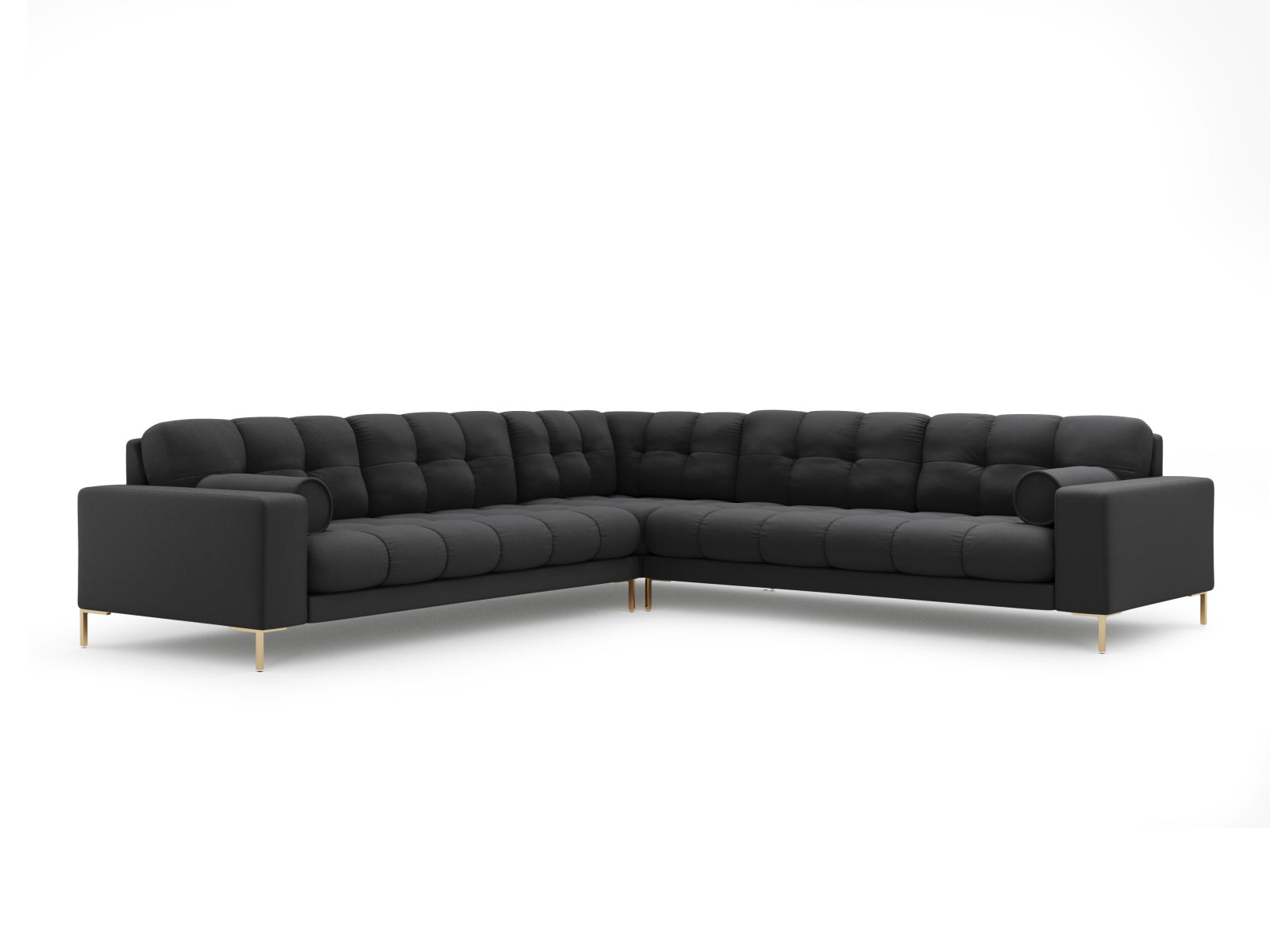 Bali Symmetrical Corner Sofa (6 Seats, 256x256x75) - Structured Fabric - Gallery image 5