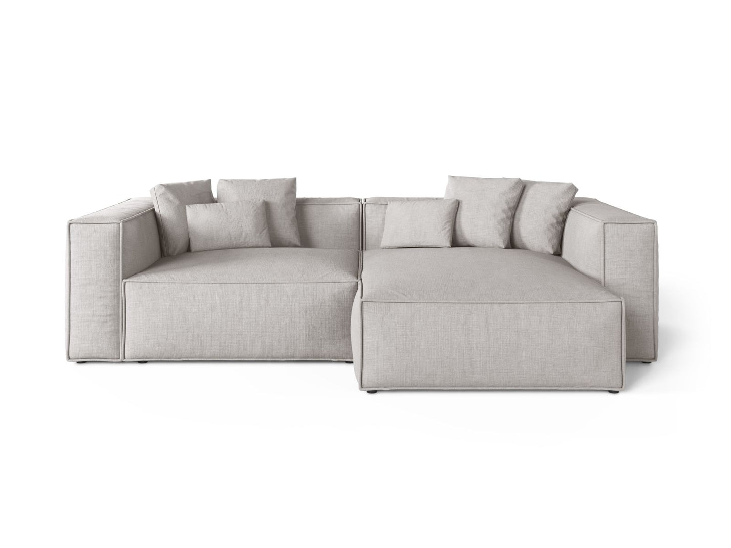 Aveiro Corner Sofa - Structured Fabric