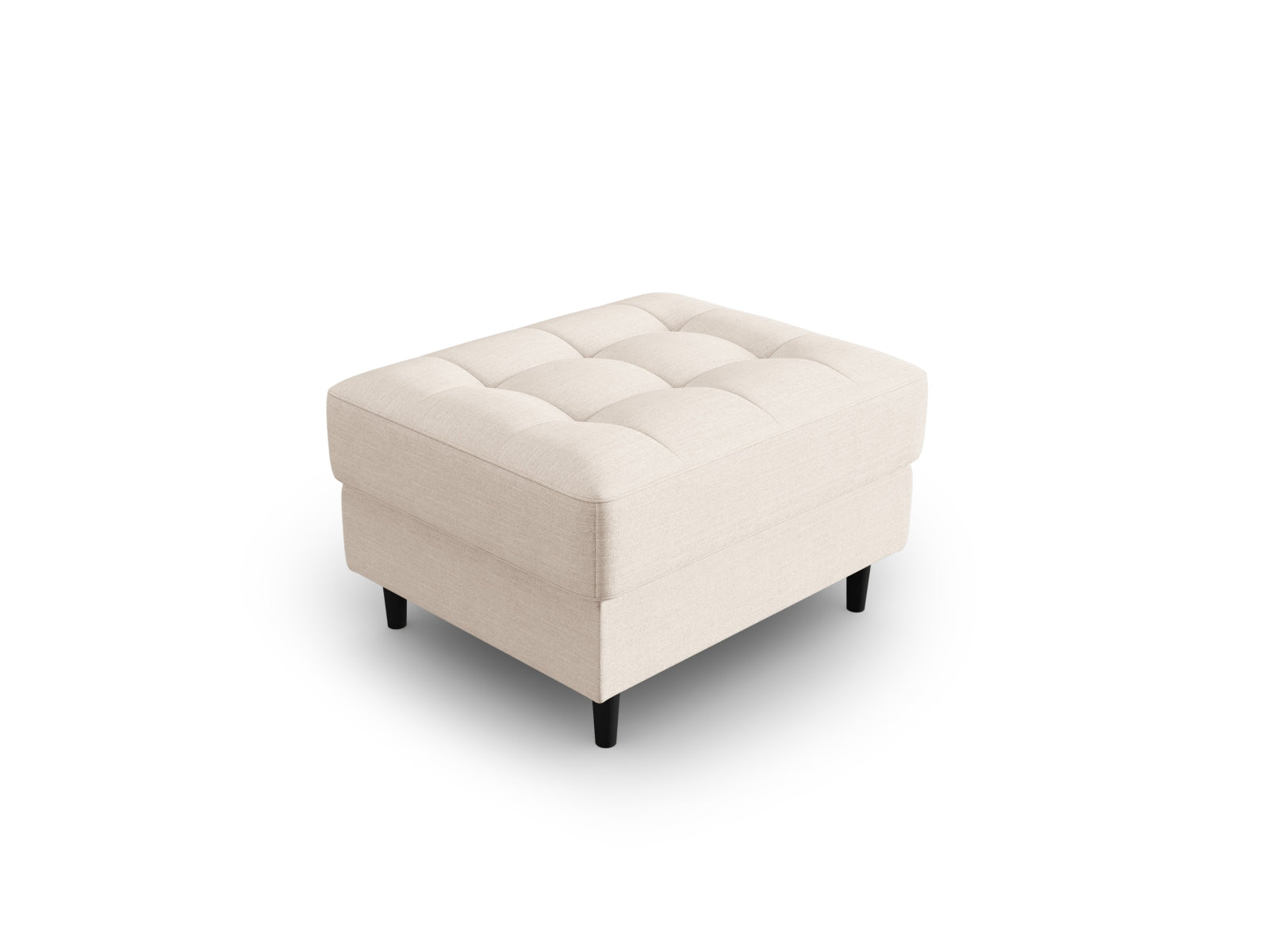 Aspen Pouf (1 Seat) - Structured Fabric - Structured Fabric - Gallery image 6