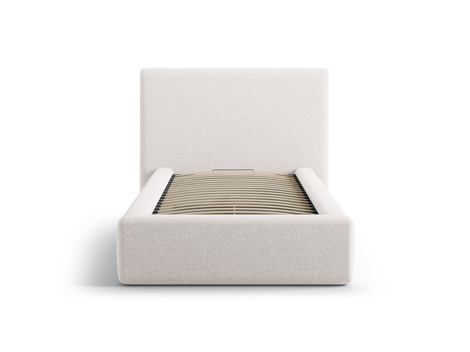 Asti Storage Bed with Headboard (90x200) - Structured Fabric - Structured Fabric - Gallery image 5