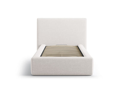 Asti Storage Bed with Headboard (90x200) - Structured Fabric - Structured Fabric - Gallery image 5