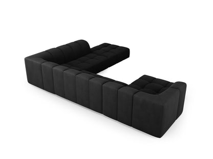 Moritz Panoramic Corner Sofa - Left/Right (7 Seats, 329x276x70) - Rebel Chenille - Gallery image 4
