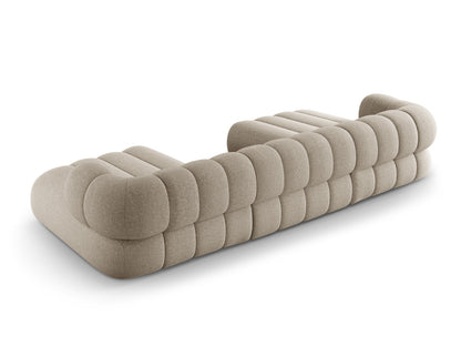 Koge Panoramic Sofa (6 Seats, 348x165x70) - Eden Chenille - Gallery image 8