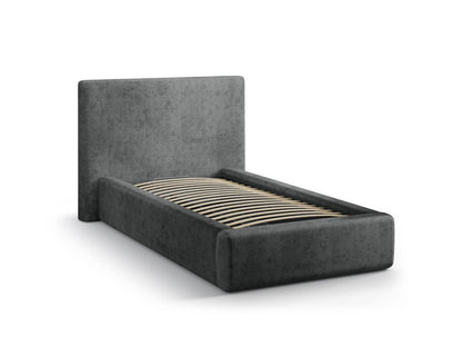 Asti Storage Bed with Headboard (90x200) - Chenille - Chenille - Gallery image 3