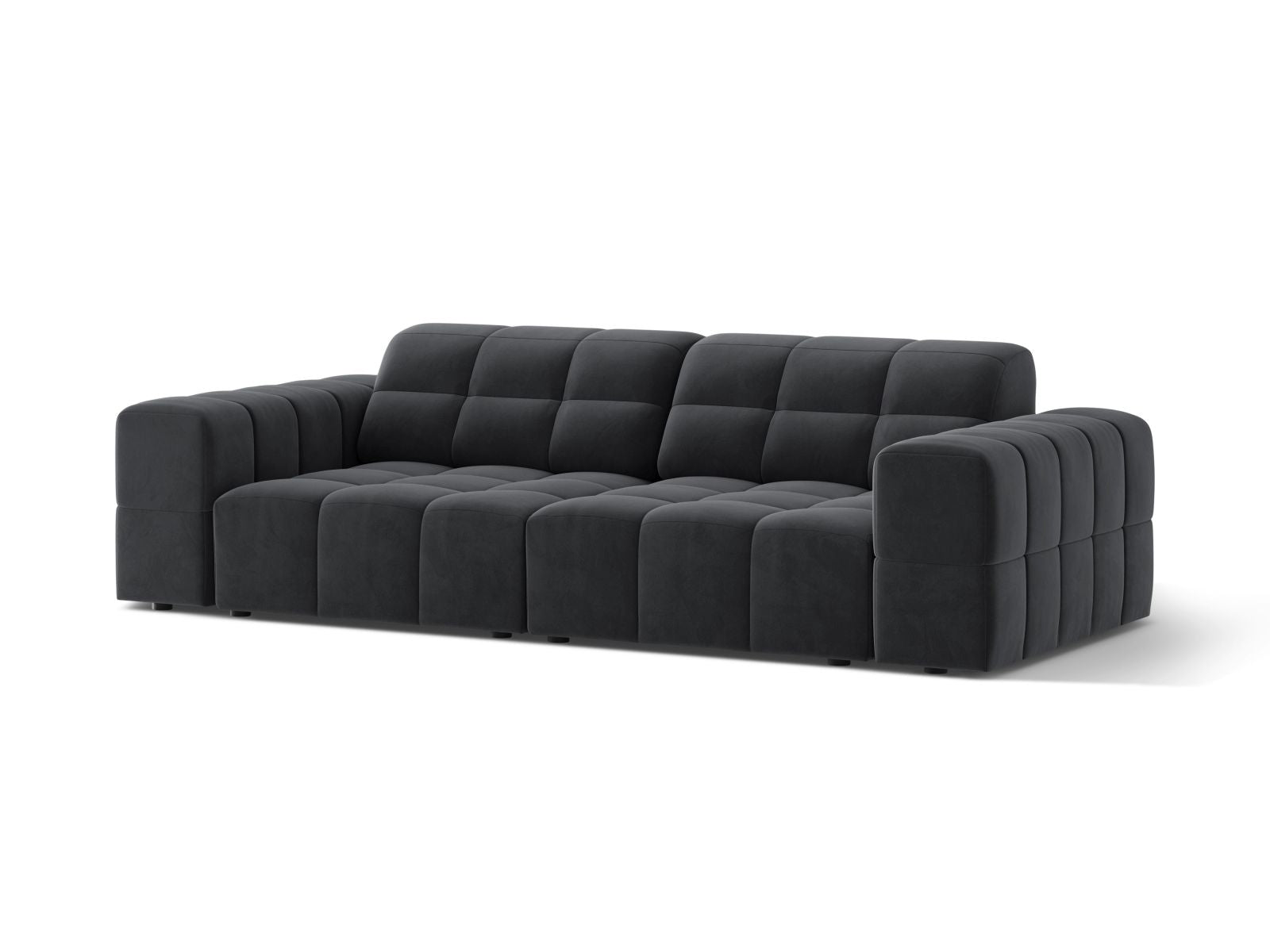 Chicago Sofa (3 Seats, 212x102x78) - Bluvel Velvet - Gallery image 4
