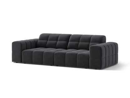 Chicago Sofa (3 Seats, 212x102x78) - Bluvel Velvet - Gallery image 4
