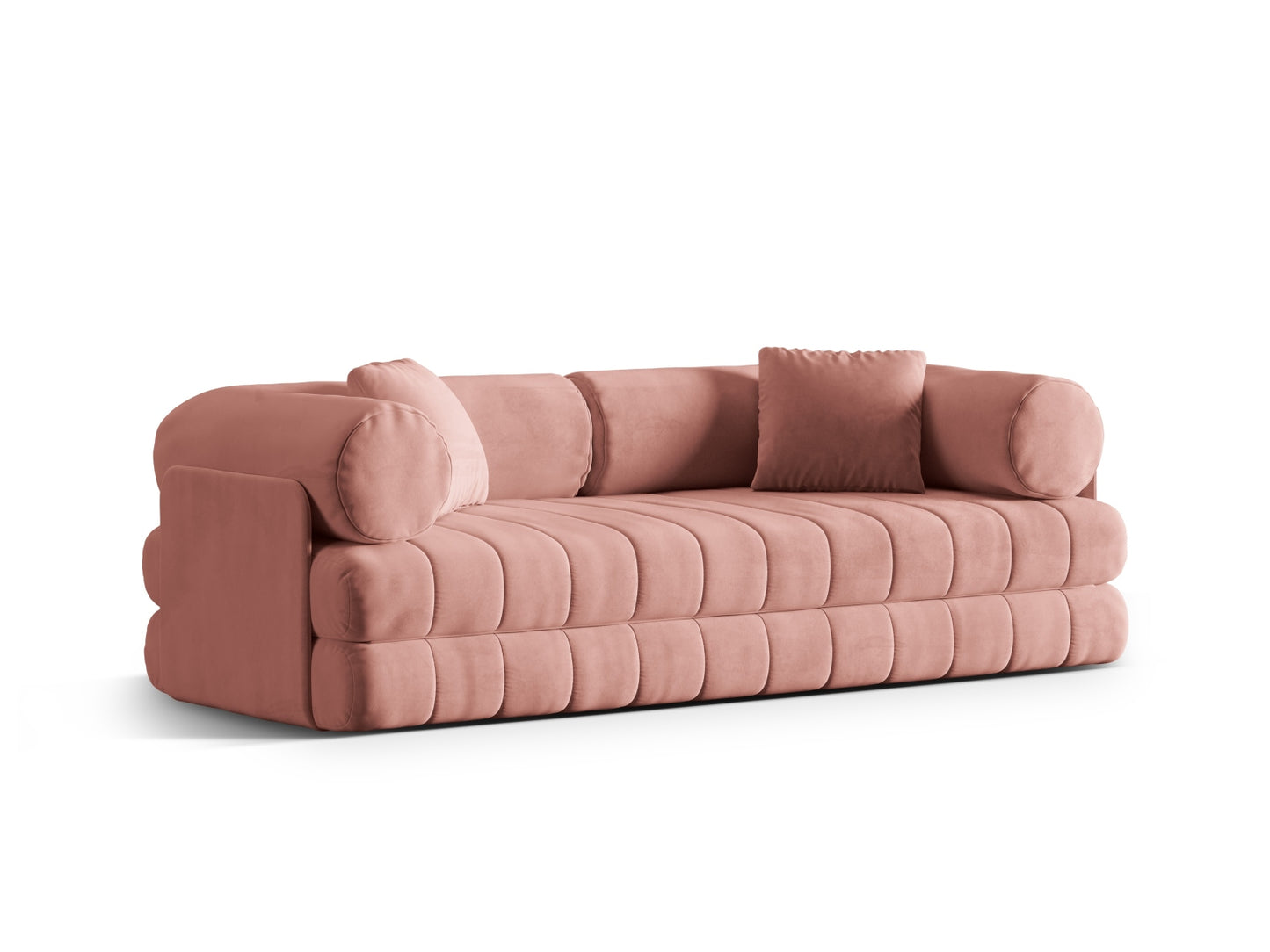 Kemi Sofa With Bed Function (3 Seats, 206x95x70) - Salvador Velvet - Gallery image 5
