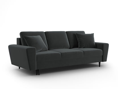 Kyoto Sofa With Bed Function And Box (3 Seats, 235x100x88) - Riviera Velvet - Gallery image 4