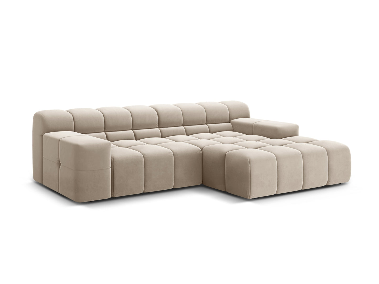 Hawaii Corner Sofa (2 Seats, 240x160x75) - Magic Velvet Velvet - Gallery image 6