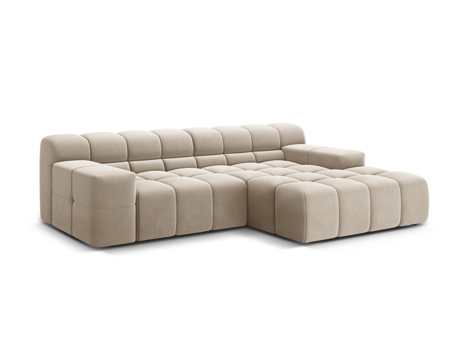 Hawaii Corner Sofa (2 Seats, 240x160x75) - Magic Velvet Velvet - Gallery image 6