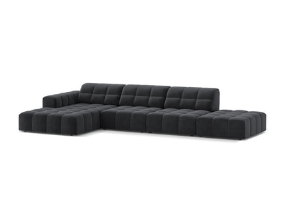 Chicago Corner Sofa (5 Seats, 348x167x78) - Bluvel Velvet - Gallery image 7