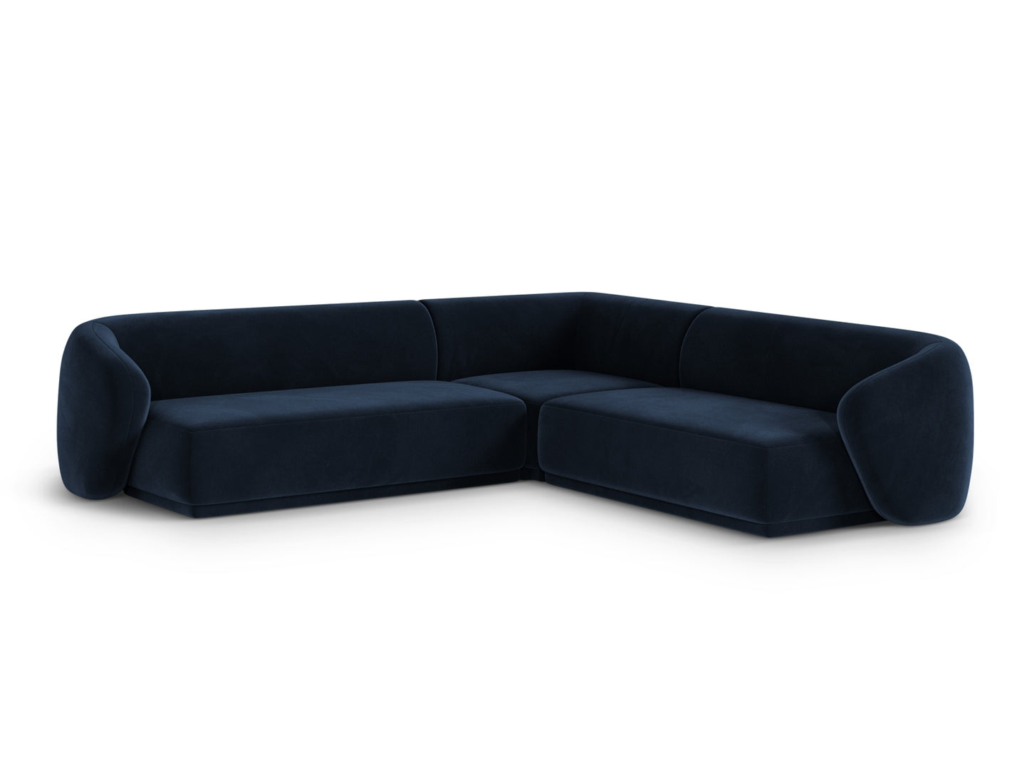 Gomera Symmetrical Corner Sofa (5 Seats, 256x256x74) - Salvador Velvet - Gallery image 6