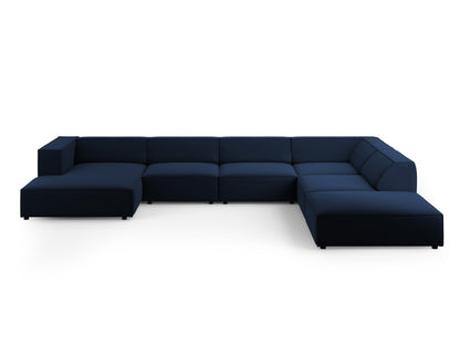 Arendal Panoramic Corner Sofa Velvet (7 Seaters)