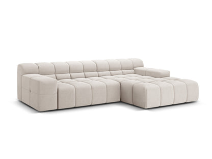 Hawaii Corner Sofa (3 Seats, 270x160x75) - Moly Structured Fabric - Gallery image 8