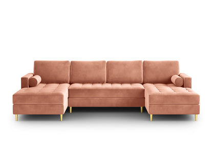Aspen Panoramic Sofa (6 Seaters) - Velvet - Velvet - Gallery image 4