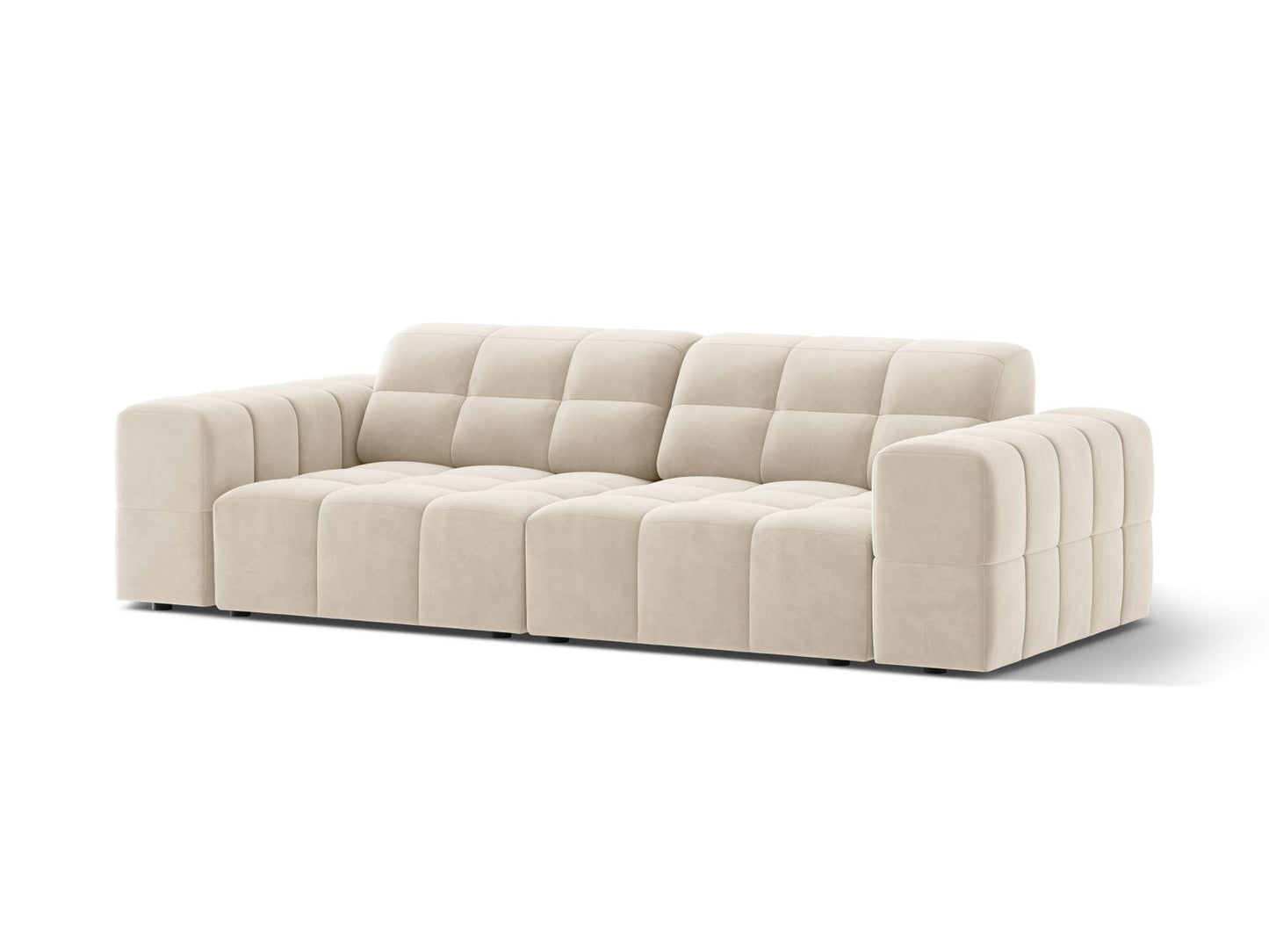 Chicago Sofa (3 Seats, 212x102x78) - Bluvel Velvet - Gallery image 5