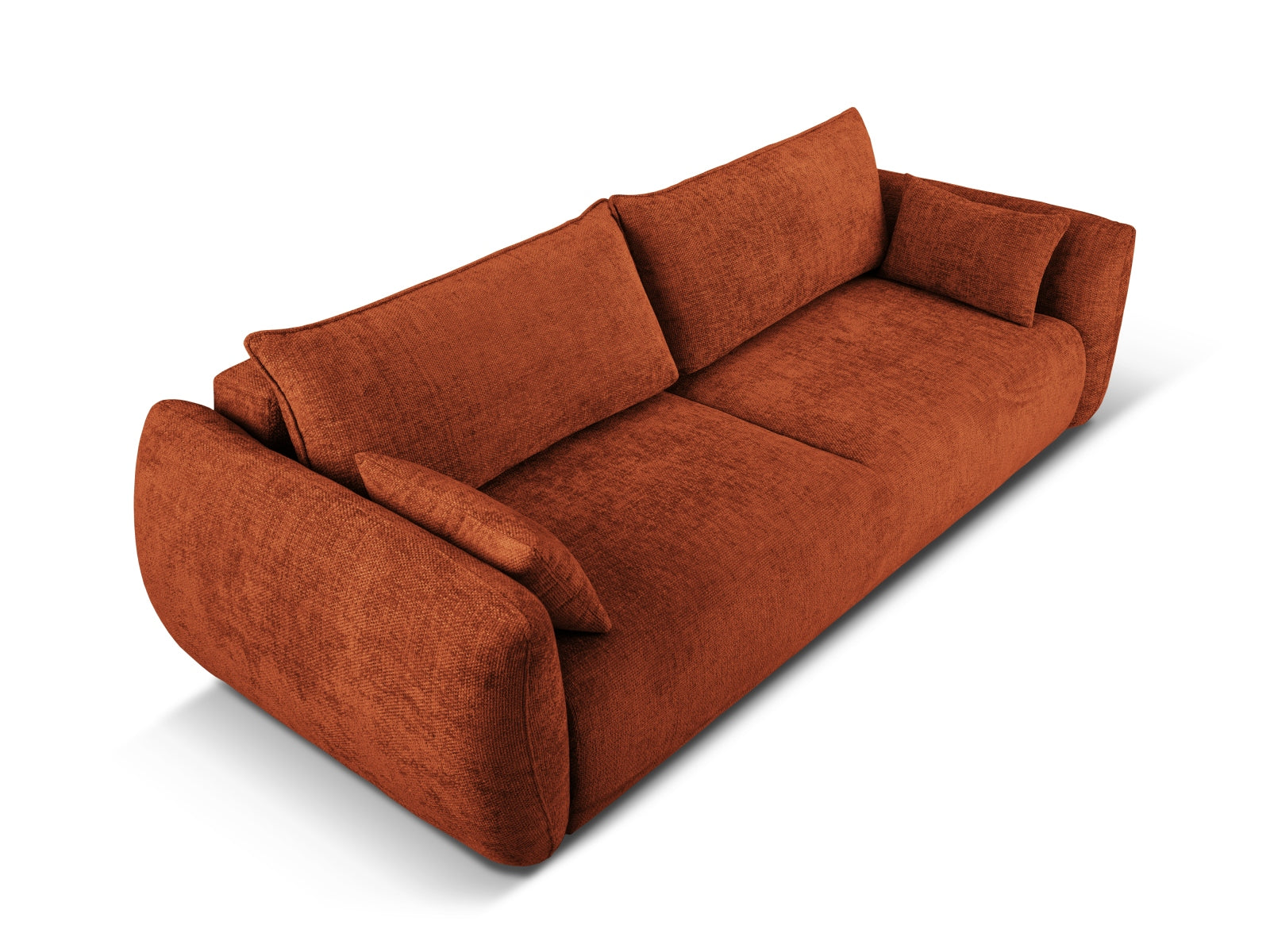 Matera 3-Seater Sofa With Bed Function And Box (3 Seats, 240x108x86) - Haga Chenille - Gallery image 7