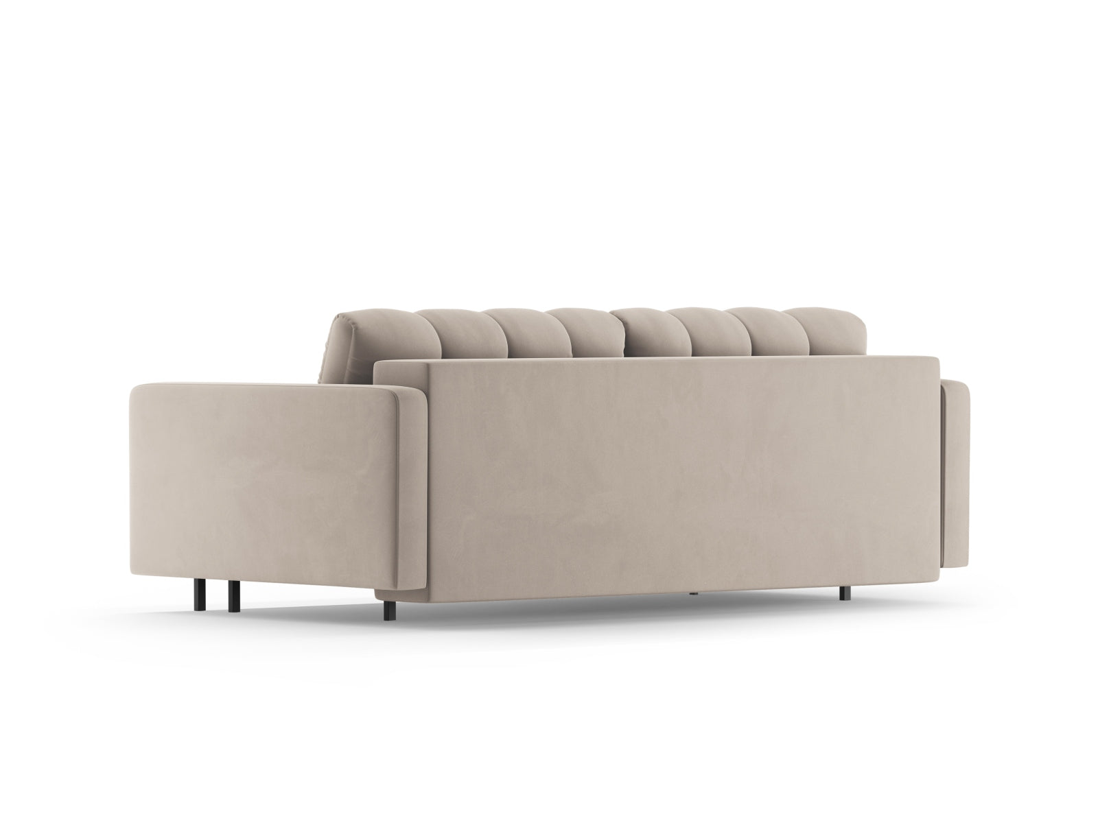 Bali Sofa With Bed Function And Box (3 Seats, 222x84x105) - Velvet - Gallery image 8