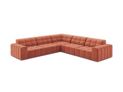 Chicago Symmetrical Corner Sofa (4 Seats, 285x285x78) - Venus Velvet - Gallery image 5