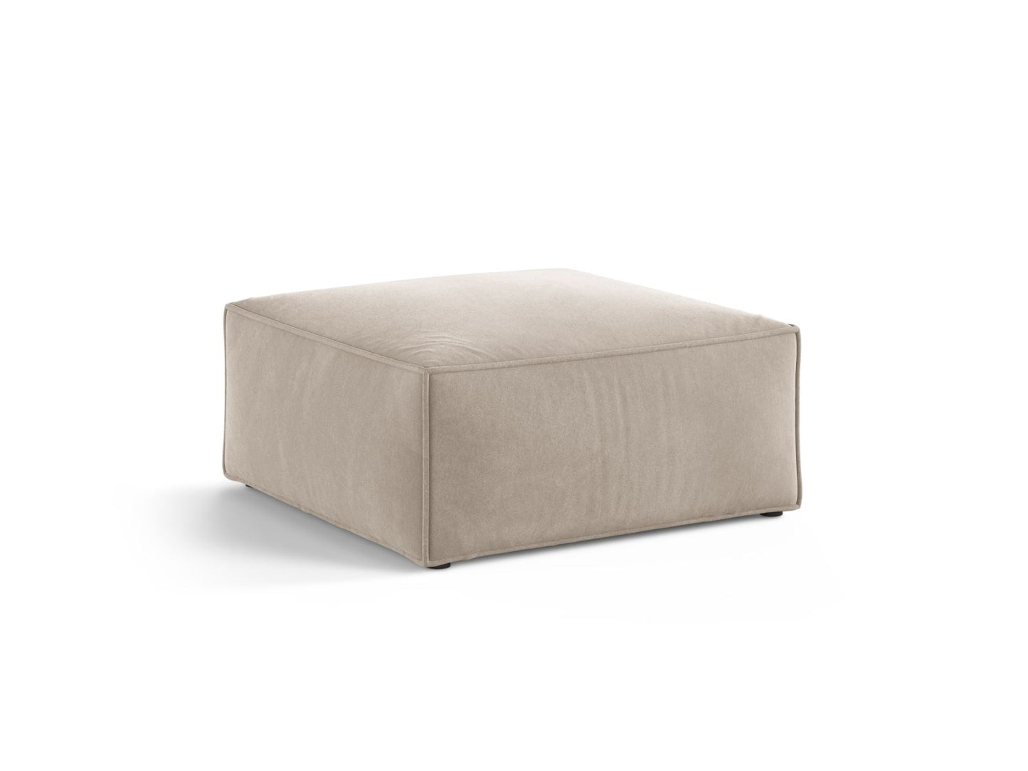 Aveiro Pouf (1 Seat) - Velvet - Velvet - Gallery image 3