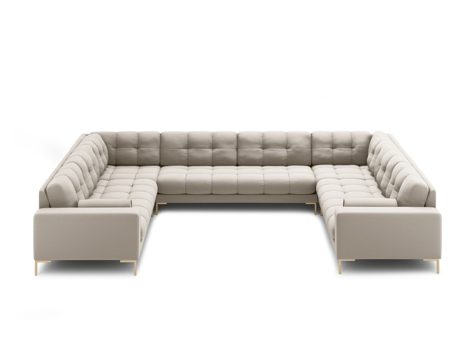 Bali Panoramic Sofa (9 Seats, 327x256x75) - Structured Fabric - Gallery image 2